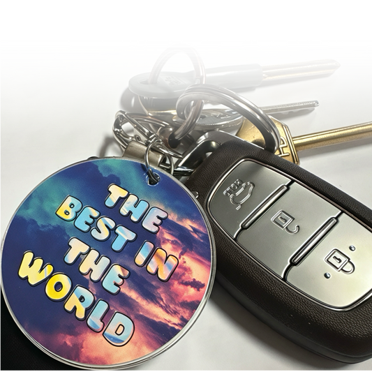 Best In The World Pack of 5 Key or Bag Tags
